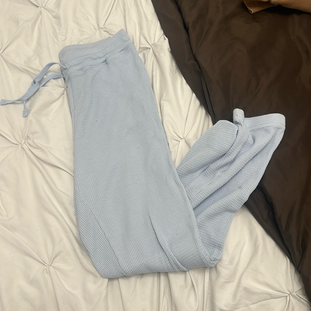 TNA Light Blue Track Pants